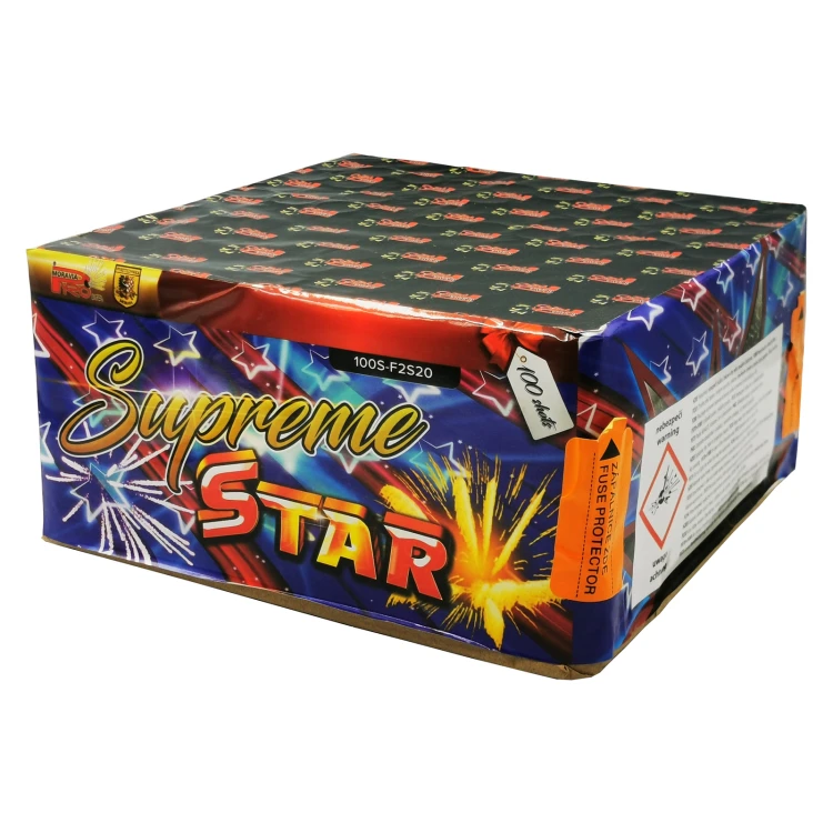 Wyrzutnia Supreme Star 100 strzałów 0,8"