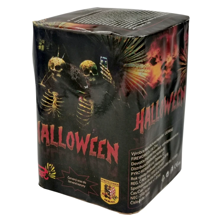 Wyrzutnia Halloween 16 strzałów 1"