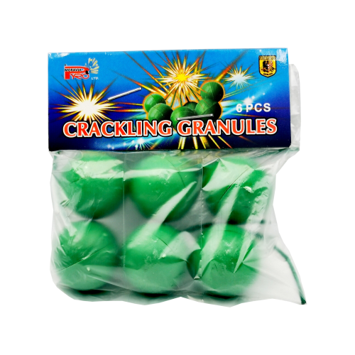 Kulki Crackling Granules 6 sztuk