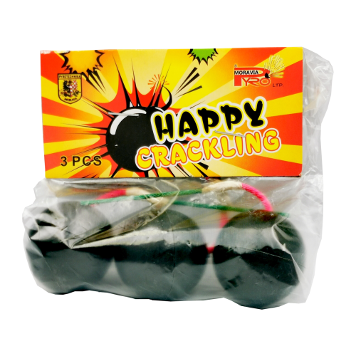 Kulki Happy Crackling 3 sztuki