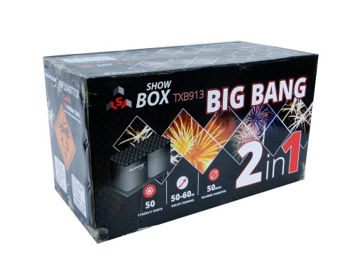 Wyrzutnia Big Bang 50 strzałów  2"