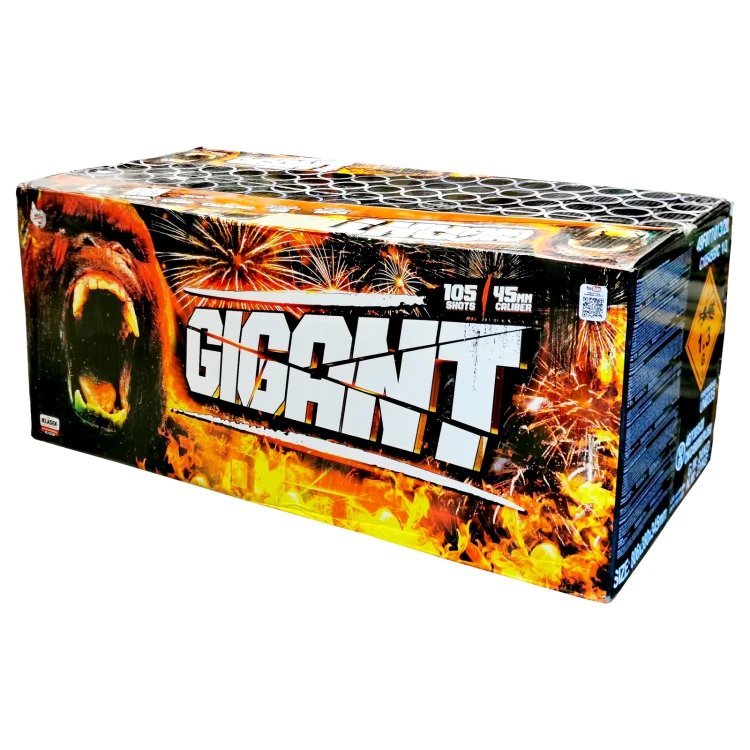 Wyrzutnia Gigant 105 strzałów  1.8"
