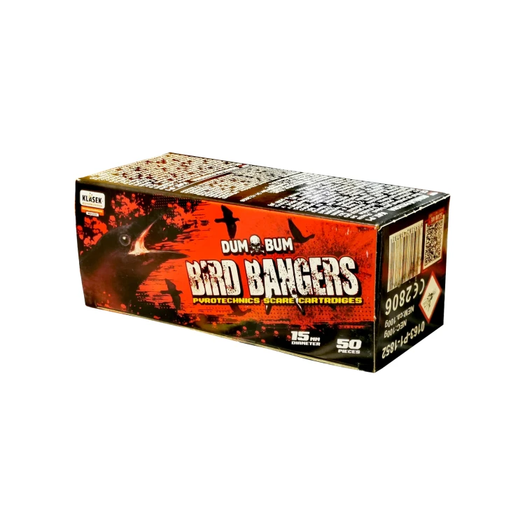 Race pistoletowe Bird Bangers Dumbum 50 sztuk