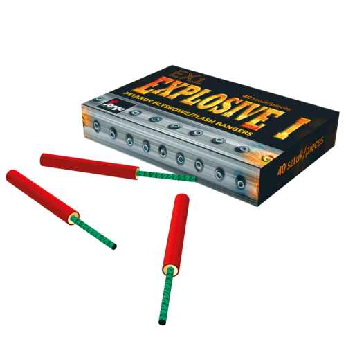 EX1 - PETARDY EXPLOSIVE I 40 SZTUK