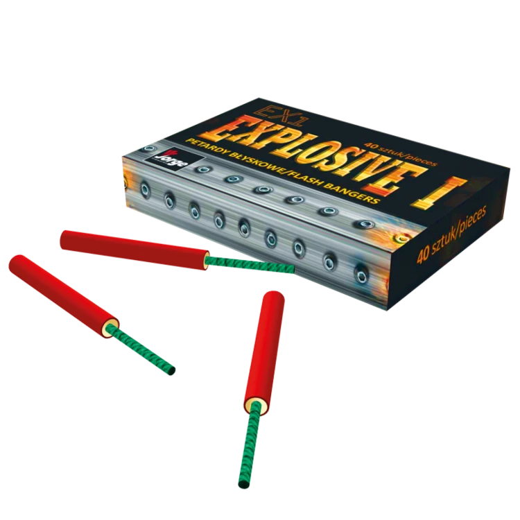 EX1 - PETARDY EXPLOSIVE I 40 SZTUK