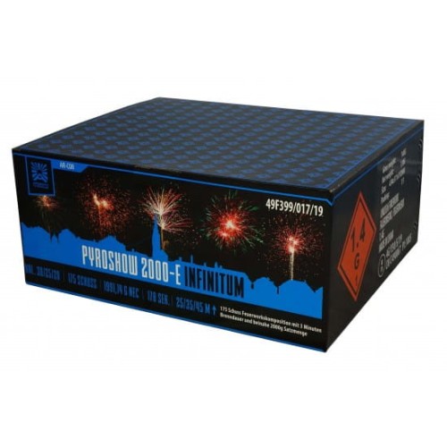 PYROSHOW 2000-E INFINITUM 175 strzałów