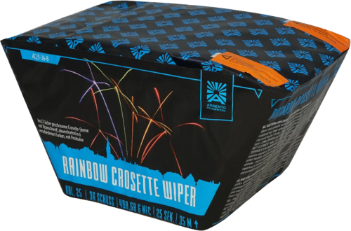 Wyrzutnia Rainbow crosette wiper  36 strzałów 1"