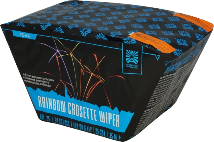 Wyrzutnia Rainbow crosette wiper  36 strzałów 1"