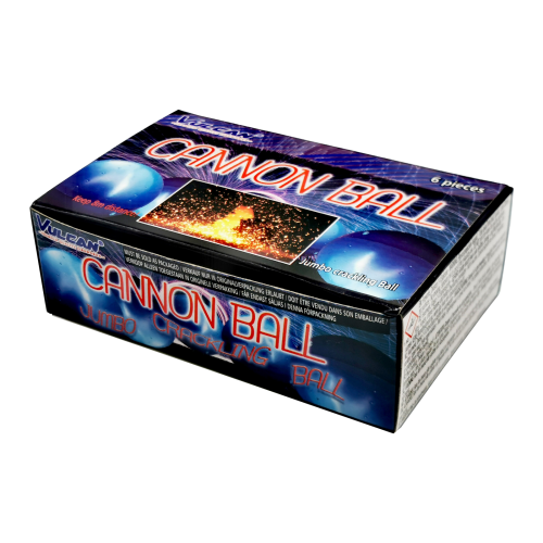 Kulki Cannon Ball 6 sztuk