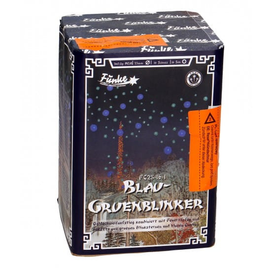 Wyrzutnia BLAU-GRÜNBLINKER 16 strzałów 1"