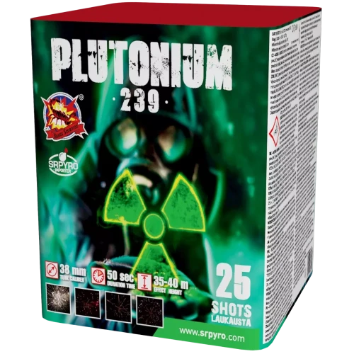 Wyrzutnia  Plutonium 25 strzałów 38 mm