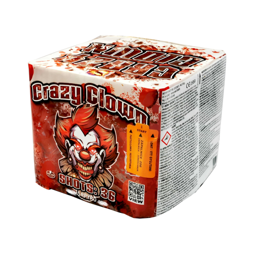 Wyrzutnia  Crazy Clown 36 strzałów 1"
