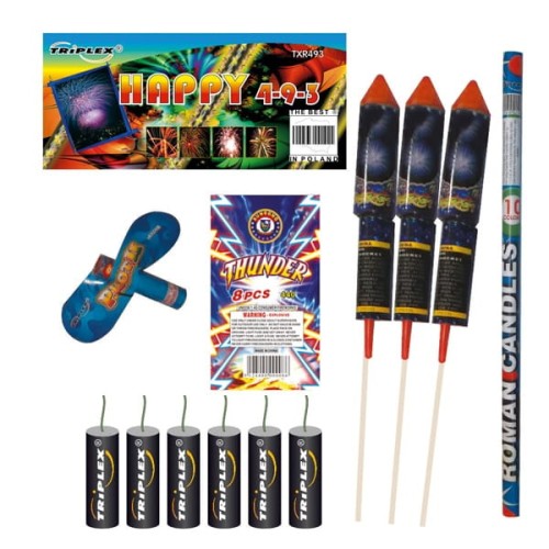 Zestaw rodzinny Happy 4-9-3  - TXR493