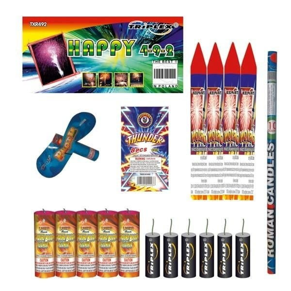 Zestaw rodzinny Happy 4-9-2  - TXR492