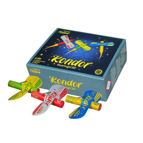 Motyle KONDOR-FEUERWIRBEL 6 sztuk