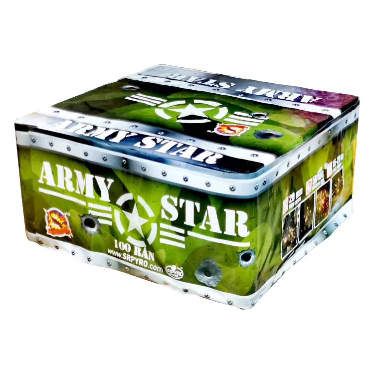 Wyrzutnia Army star 100 strzałów 20mm
