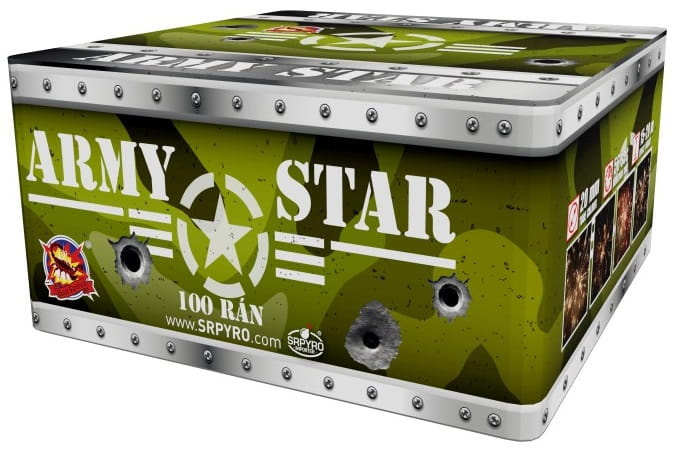 Wyrzutnia Army star 100 strzałów 20mm