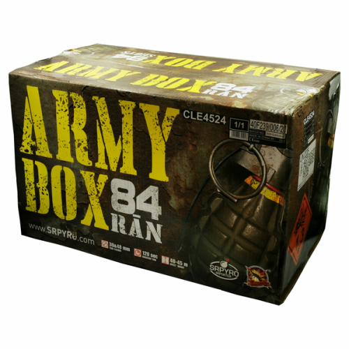 Wyrzutnia Army Box  84 strzały 30/48 mm