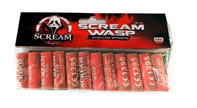 Bączki laserballs Scream Wasp LM0SW  12 sztuk