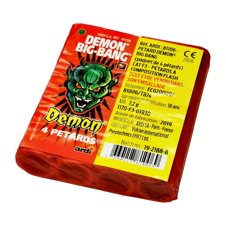 Petardy Demon Big Bang 4 sztuki F3