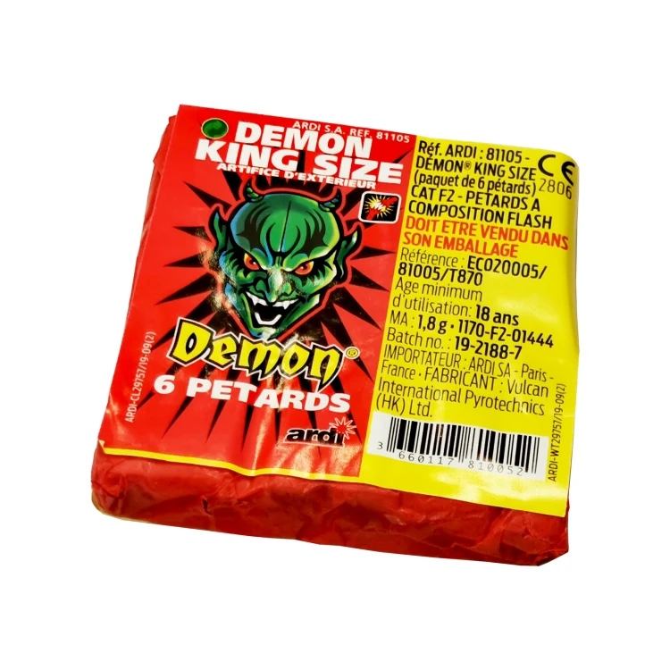 Petardy Demon King Size 6 sztuk