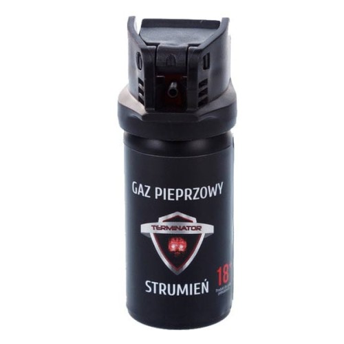GAZ Pieprzowy Terminator Anty-bandyta 40 ML STRUMIEŃ