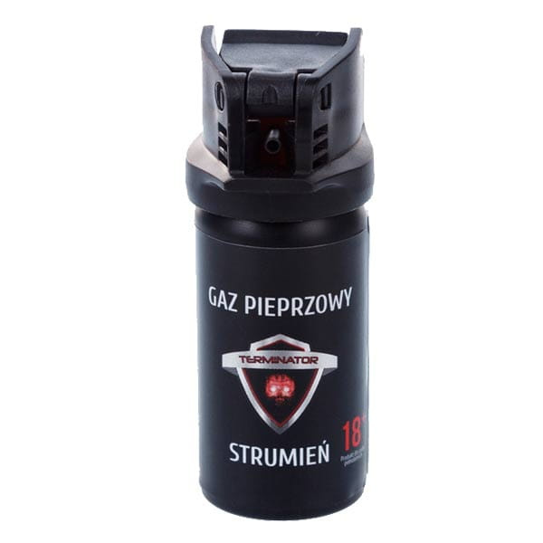GAZ Pieprzowy Terminator Anty-bandyta 40 ML STRUMIEŃ
