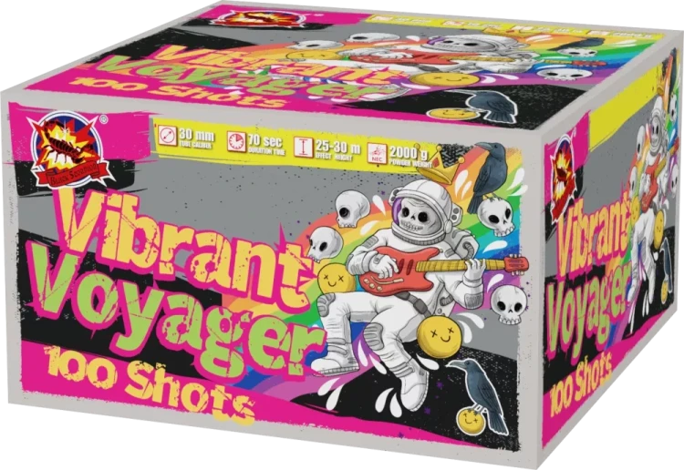 Wyrzutnia Vibrant Voyager 100 strzałów 30 mm