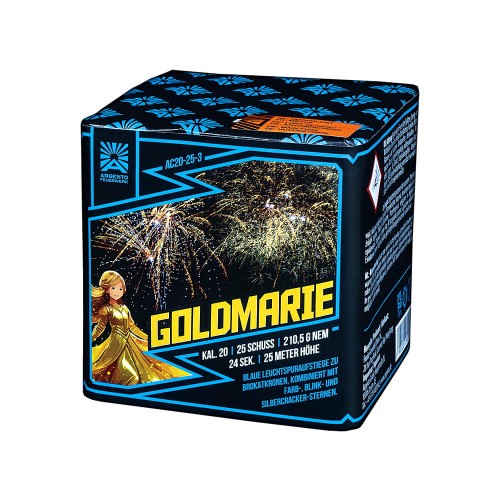 Wyrzutnia Goldmarie 25 strzałów 0,8"
