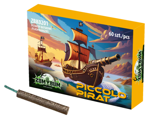 Petardy Piccolo Pirat ZomBum ZBK0201 - 60 sztuk