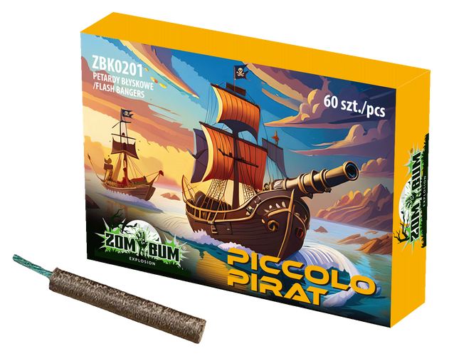Petardy Piccolo Pirat ZomBum ZBK0201 - 60 sztuk