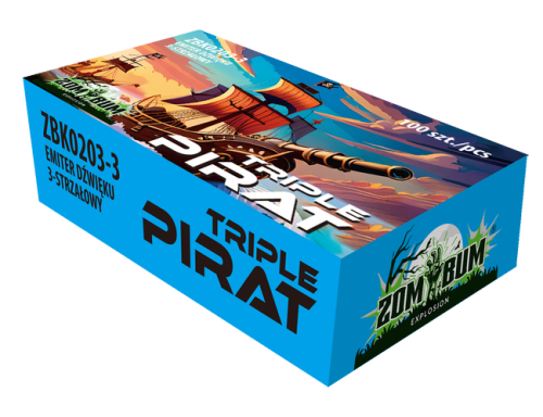 Petardy Triple Pirat ZomBum ZBK0203-3 P1- 100 sztuk