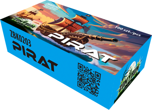 Petardy Pirat ZomBum ZBK0203 P1- 100 sztuk
