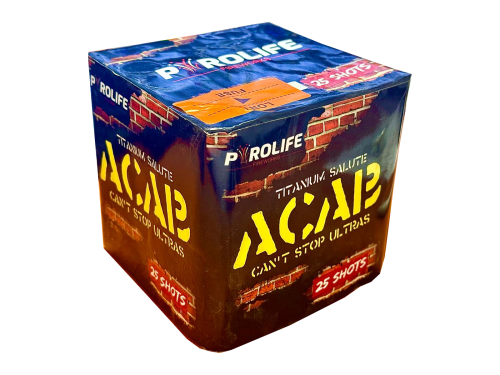 Wyrzutnia ACAB Titanium Salute 25 strzałów 0,8"