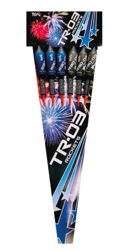 Zestaw rakietek TR-03 Tropic 6 sztuk