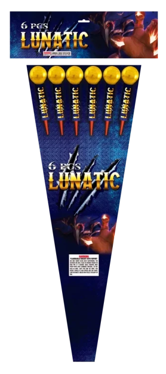 Rakiety Lunatic 51 mm 6 sztuk F3