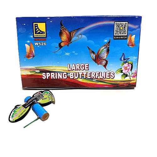 Motylki W526 Large Spring Butterflies 12 sztuk