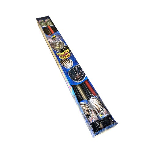 Rakiety TR45 Assorted Rockets 4 sztuki