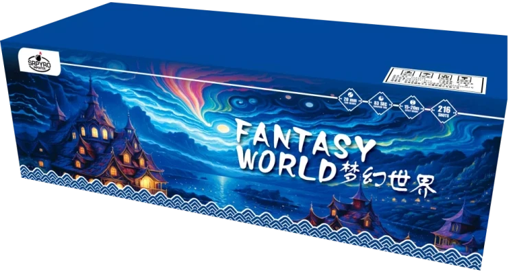 Wyrzutnia Fantasy World 216 strzałów 20 mm