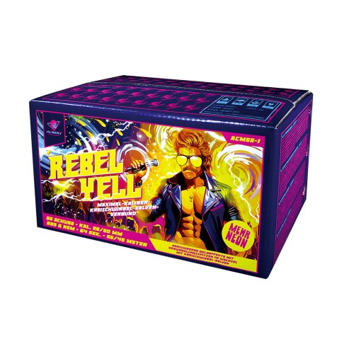 Wyrzutnia Rebel Yell 55 strzałów 25/30 mm