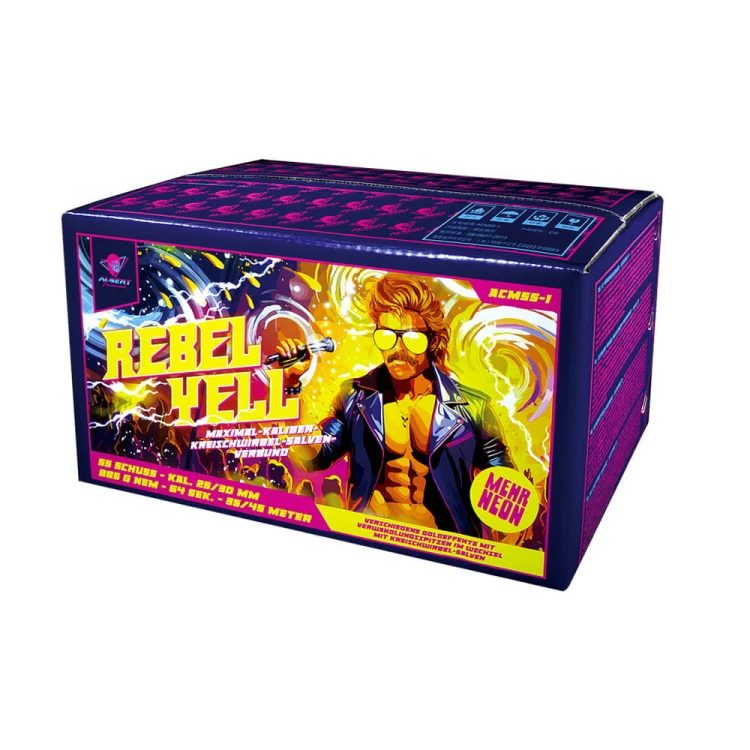 Wyrzutnia Rebel Yell 55 strzałów 25/30 mm