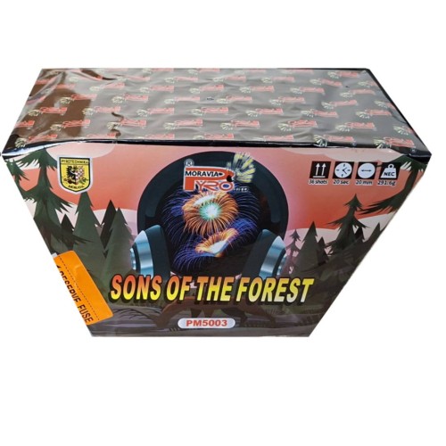 Wyrzutnia Kątowa Cicha Sons of Forest PM5003 36 strzałów 0,8"