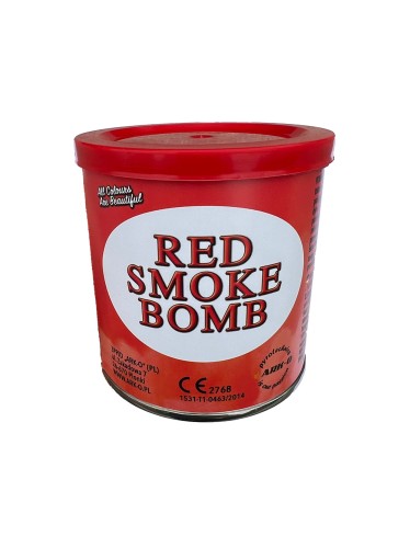 Puszka Dymna Smoke Bomb Ark-O na Zawleczkę Czerwona