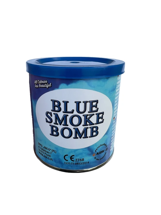 Puszka Dymna Smoke Bomb Ark-O na Zawleczkę Niebieska