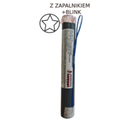 Mina Dymna SM30 Biała z Blinkiem i Zapalnikiem 