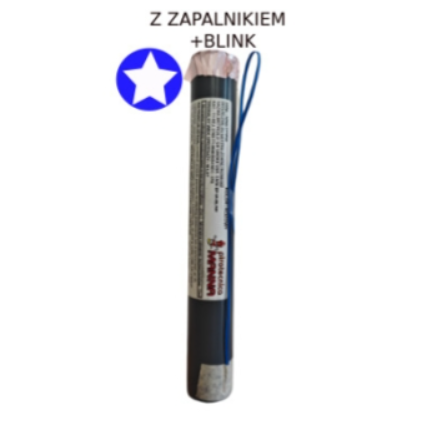 Mina Dymna SM30 Niebieska z Blinkiem i Zapalnikiem 