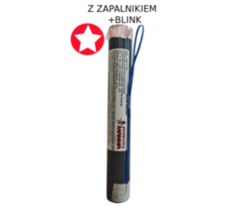 Mina Dymna SM30 Czerwona z Blinkiem i Zapalnikiem 