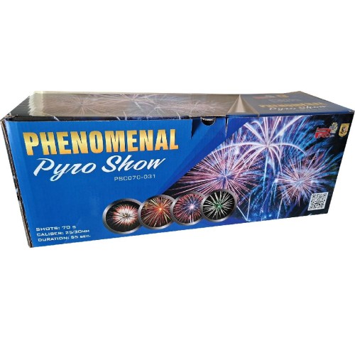 Wyrzutnia Phenomenal CPB8066 -  70 strzałów MIX