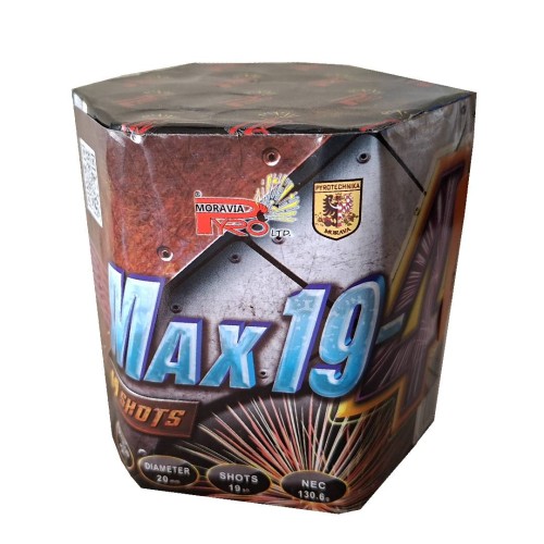 Wyrzutnia MAX 19 BS19002 19 strzałów