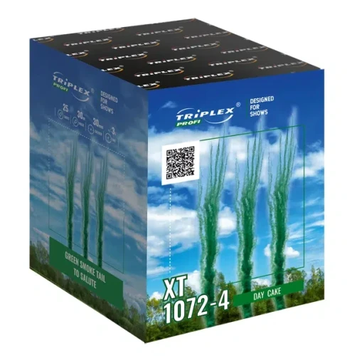 Wyrzutnia Dzienna XT1072-4 Zielona 25 strzałów 1,2" 